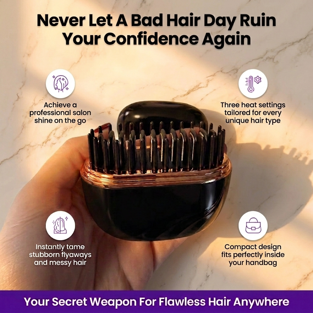 ManeHalo Mini Heated Hair Straightener