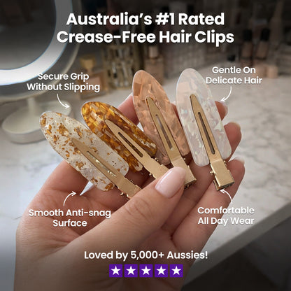 ManeHalo Smooth Hair Clips - 4 pack