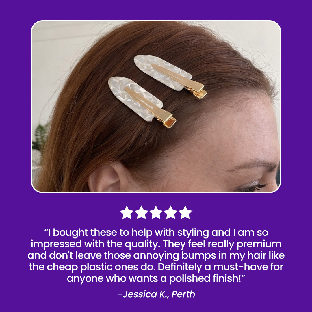 ManeHalo Smooth Hair Clips - 4 pack