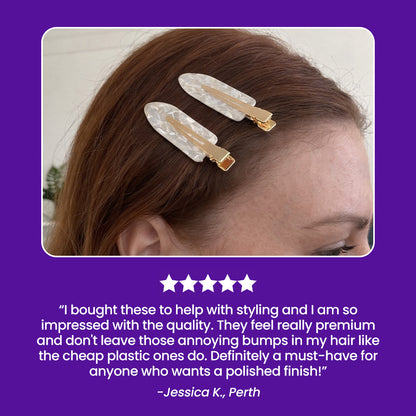 ManeHalo Smooth Hair Clips - 4 pack