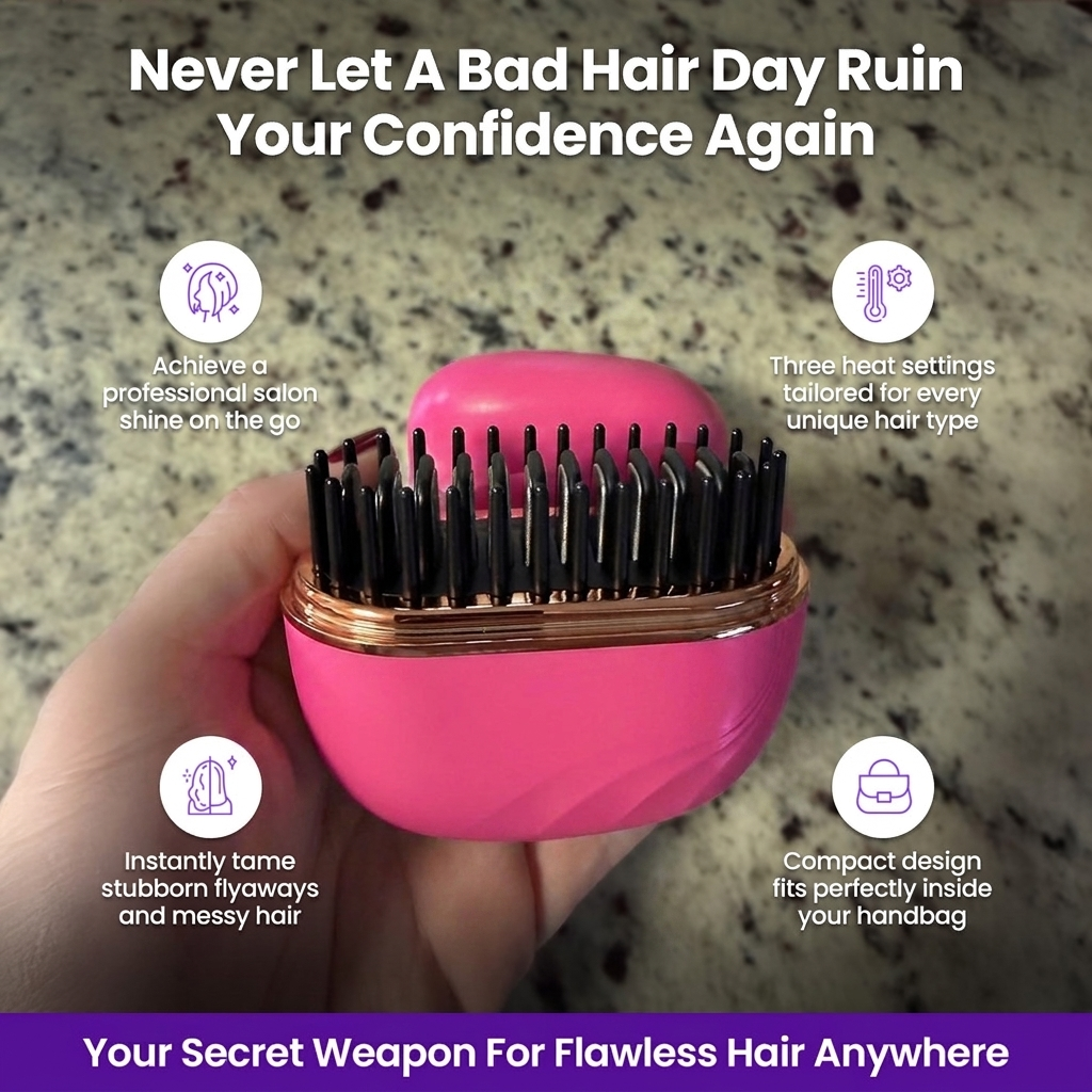 ManeHalo Mini Heated Hair Straightener