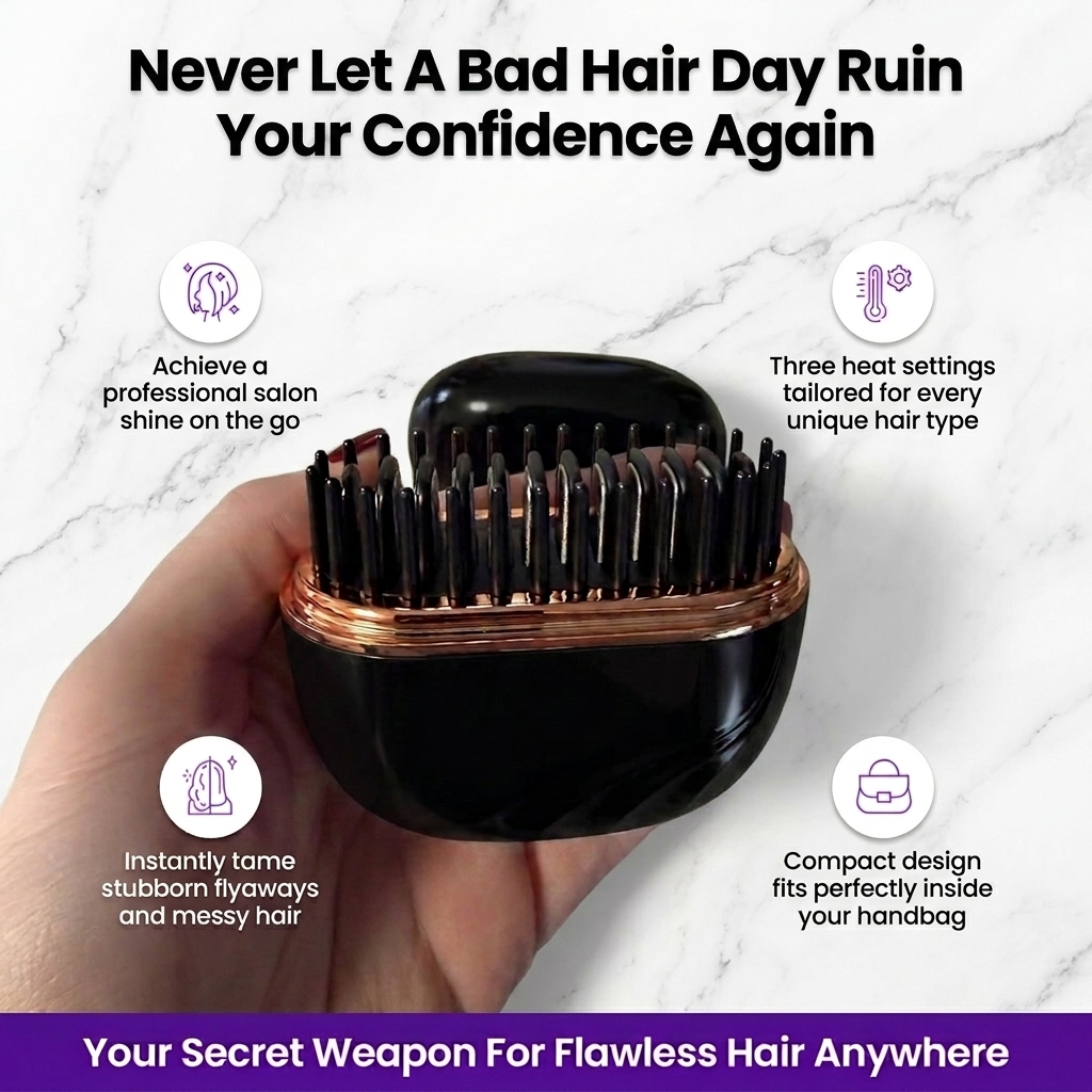 ManeHalo Mini Heated Hair Straightener
