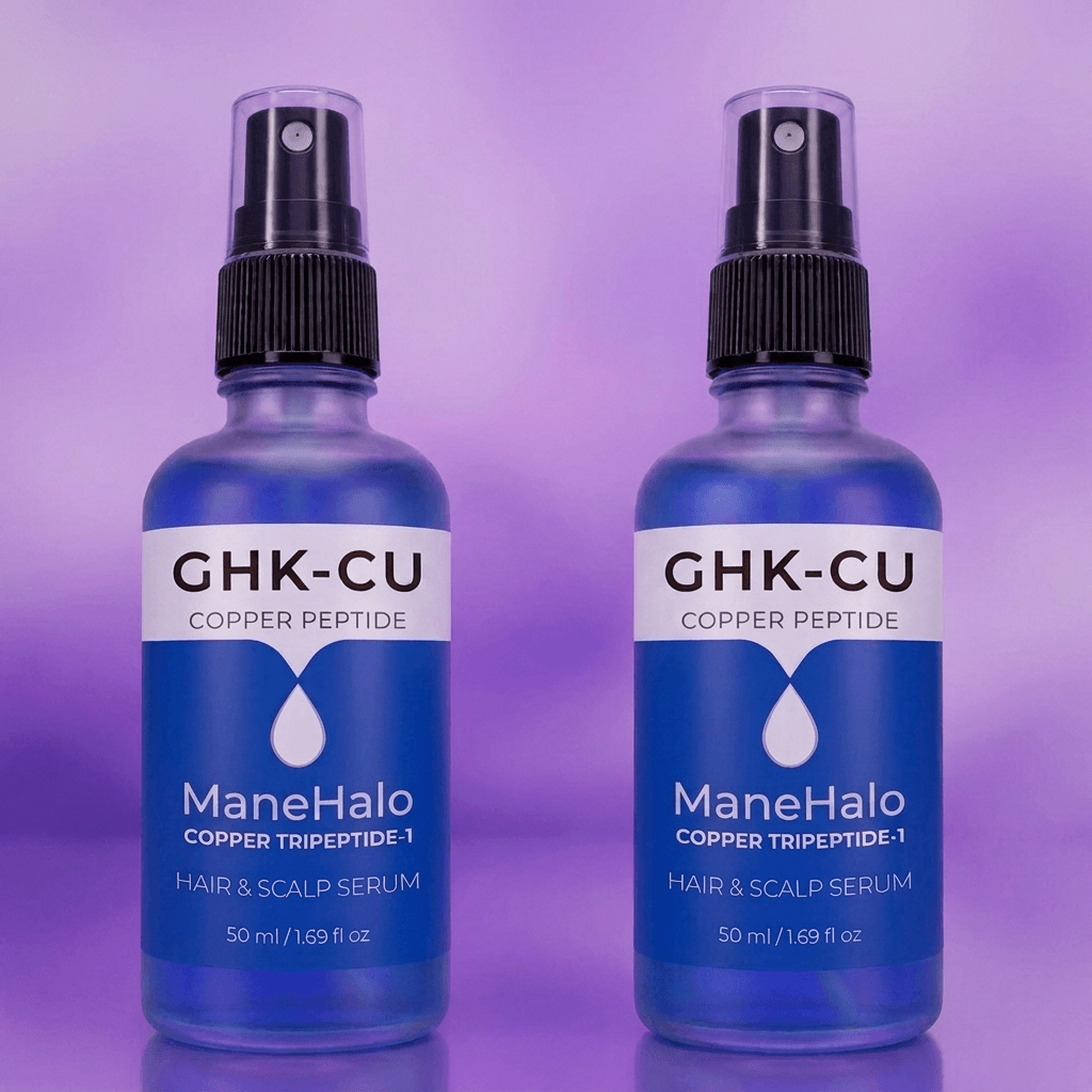 ManeHalo GHK-CU Peptide Hair Serum