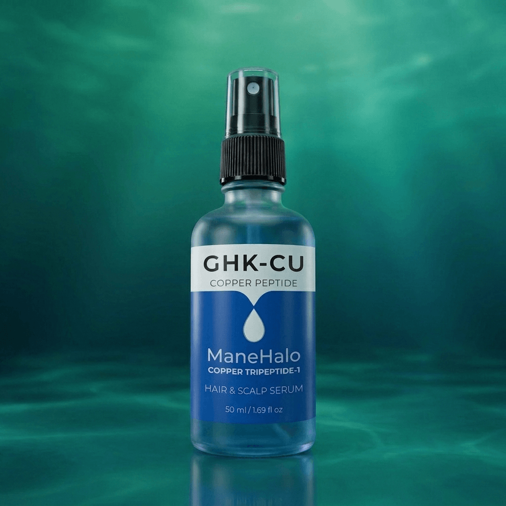 ManeHalo GHK-CU Peptide Hair Serum