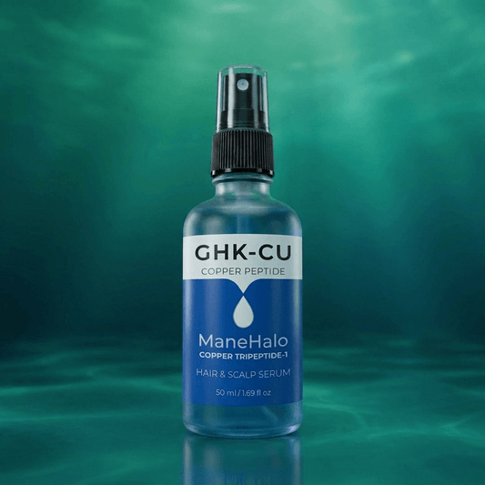 ManeHalo GHK-CU Peptide Hair Serum