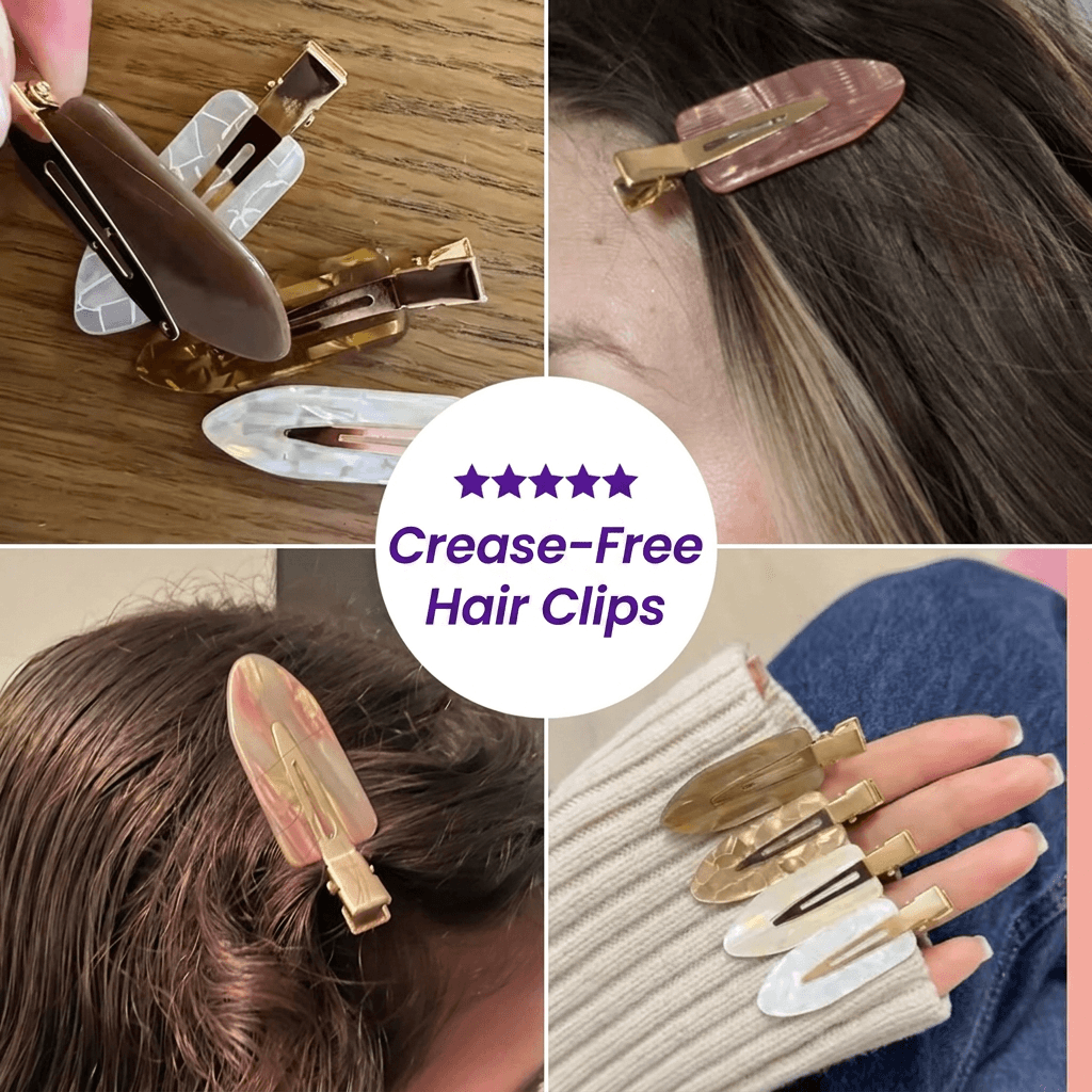 ManeRowe Smooth Hair Clips - 4 pack